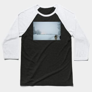 Husky Ride Baseball T-Shirt